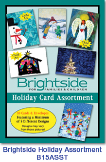 Holiday Card Assortment Pack supporting Brightside for Families & Children