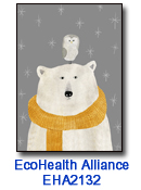 Friends charity holiday card supporting EcoHealth Alliance