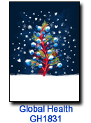 WE1728 Three Gifts Christmas card