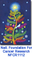 Evergreen of Peace charity holiday card