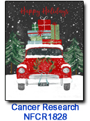NFCR1828 Loaded With Gifts Charity holiday card