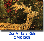 OMK1209 Golden Reindeer