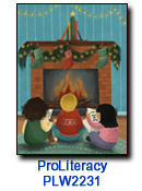 Holiday Traditions charity holiday card supporting ProLiteracy