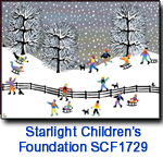 SCF1729 Joyful Winter charity holiday card