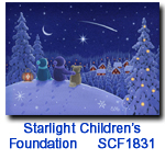 SCF1831 Peaceful Night charity holiday card
