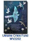 Hope For Peace charity holiday card supporting Ukraine Crisis Fund