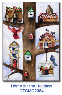 Home for the Holidays charity Holiday Card Supporting Connecticut Children's 