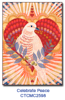 Peaceful Countryside charity card supporting Connecticut Children's 