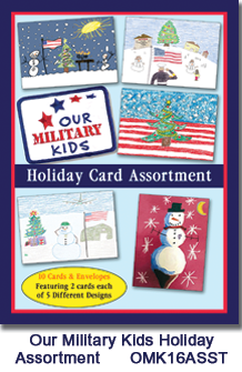 Holiday Card Assortment supporting Our Military kids