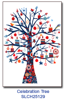 Celebration Tree charity holiday Card supporting St. Louis Children's Hospital